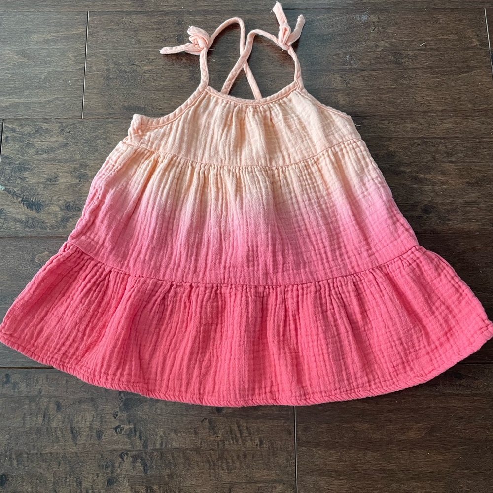 2T pink ombré dress